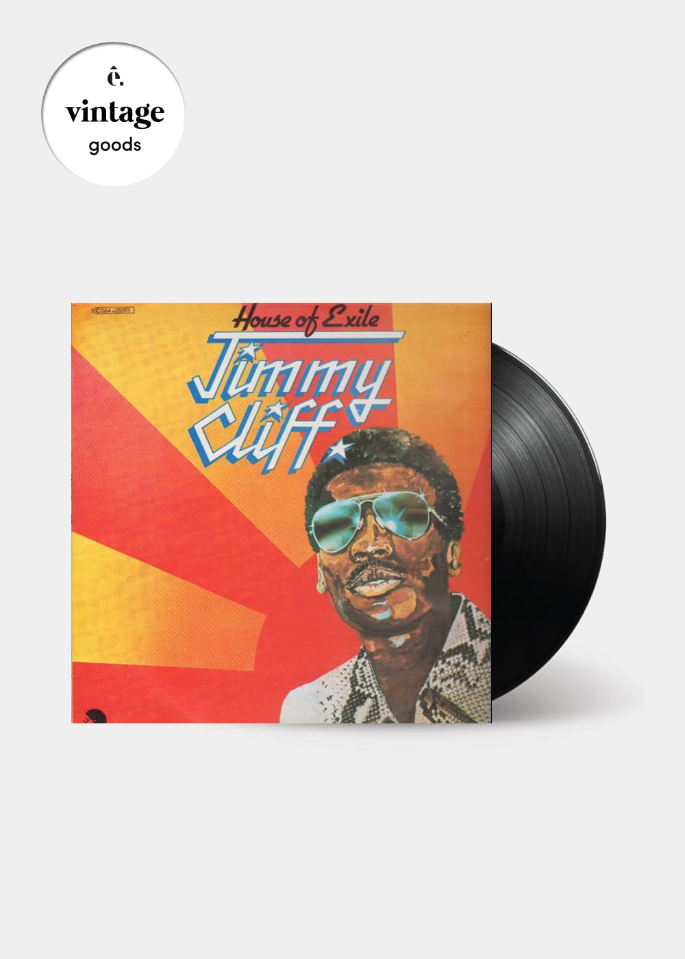 DISCO DE VINIL JIMMY CLIFF HOUSE OF EXILE conceitoe