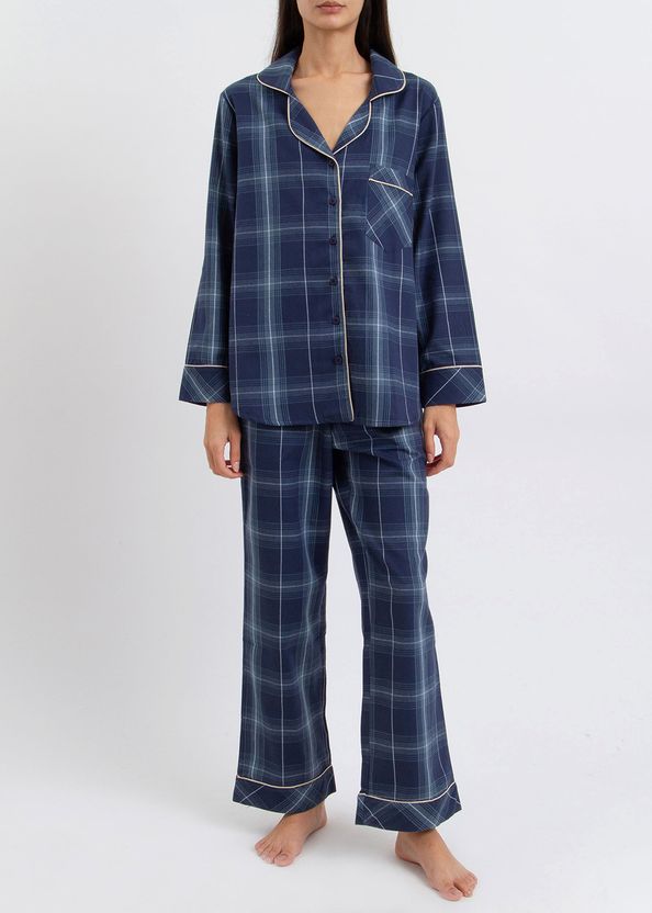 Conjunto-Pijama-de-Flanela-Azul-da-marca-Oniria