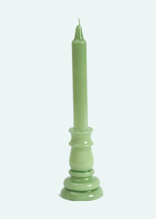Vela-Solid-Candle-Verniz-Verde-Musgo