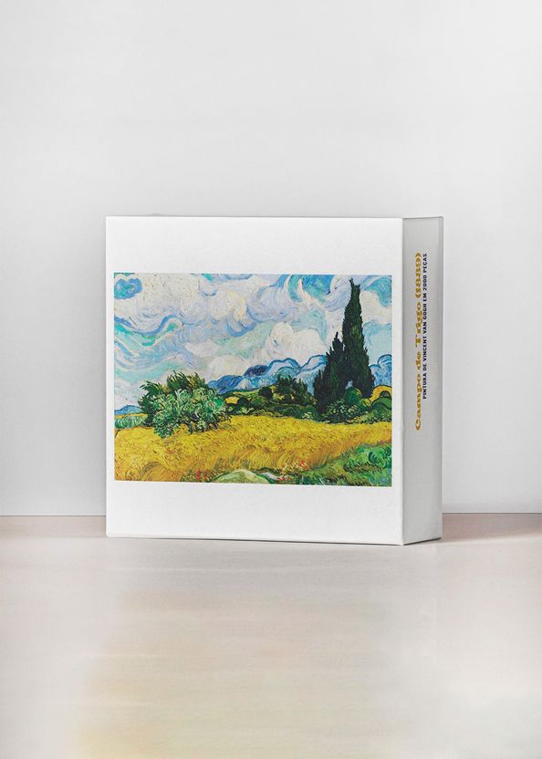 Quebra-Cabeca--Van-Gogh-Campo-de-Trigo-2000-Pecas