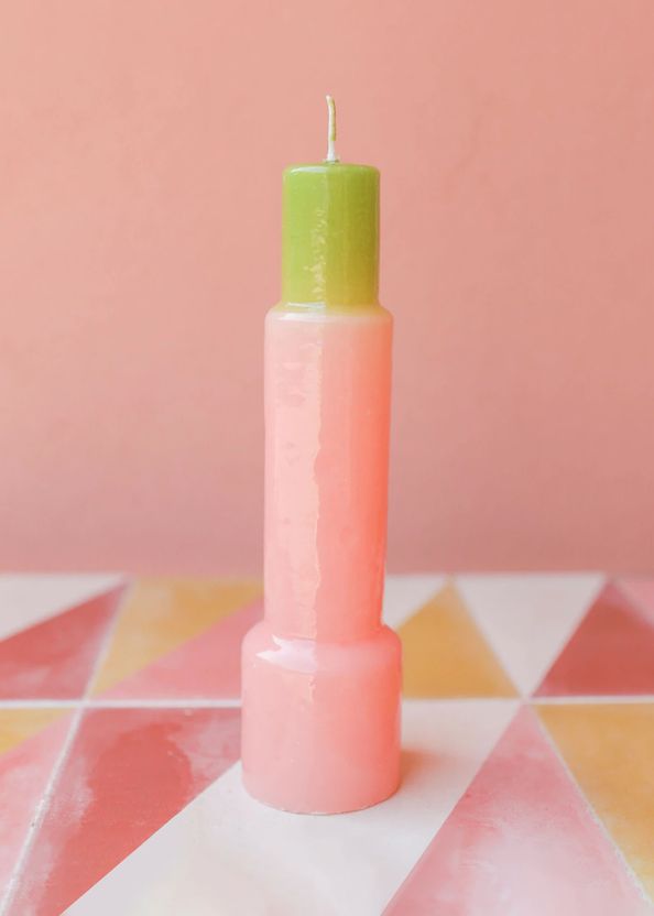 Vela-Collab-Rosa-e-Verde-G-da-marca-Cian