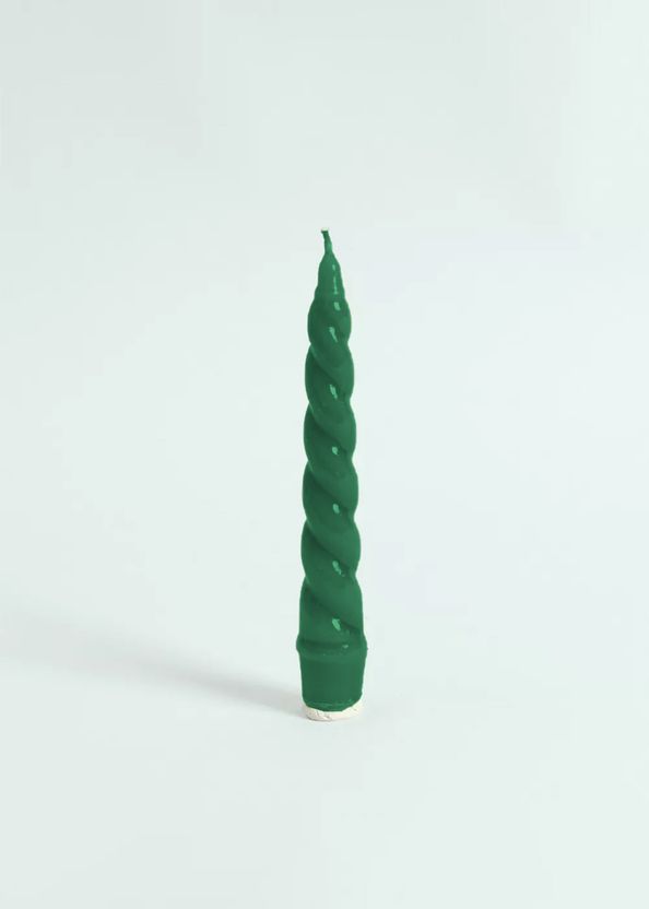 Vela-Cian-Espiral-Verde-Escuro-da-marca-Cian