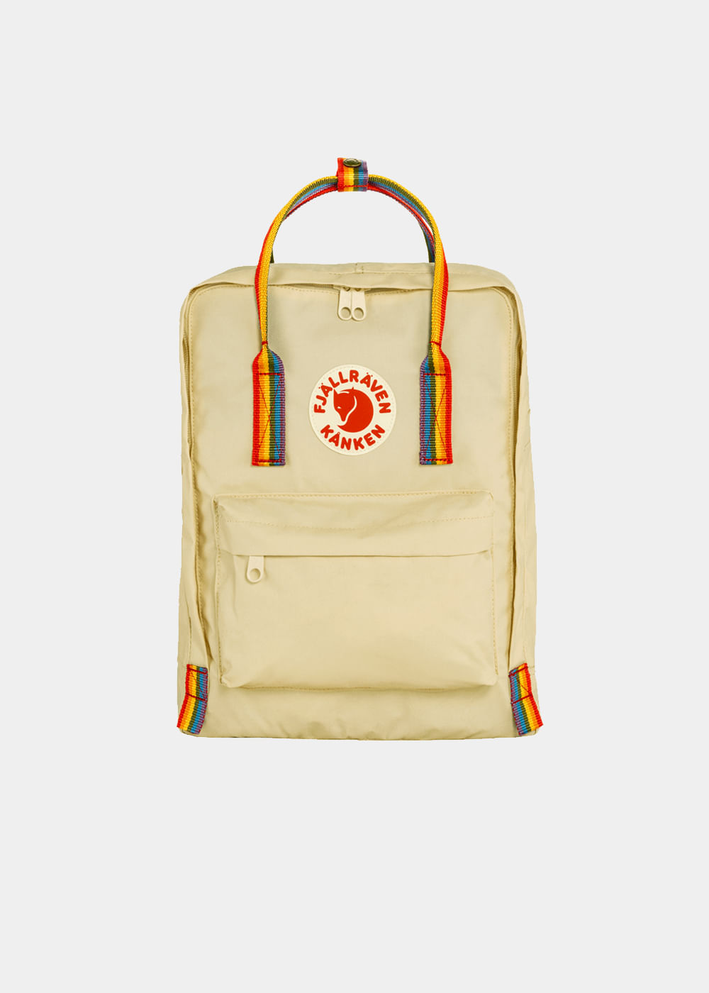 Mochila Kanken Mini Light Oak Rainbow