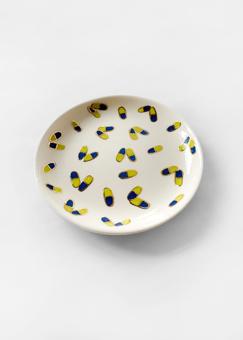 pratinhos decorativos mini pills - acqua